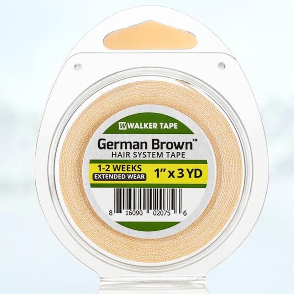 Walker Tape German Brown Hair System Tape 1-2 Weeks Extended Wear 3YD