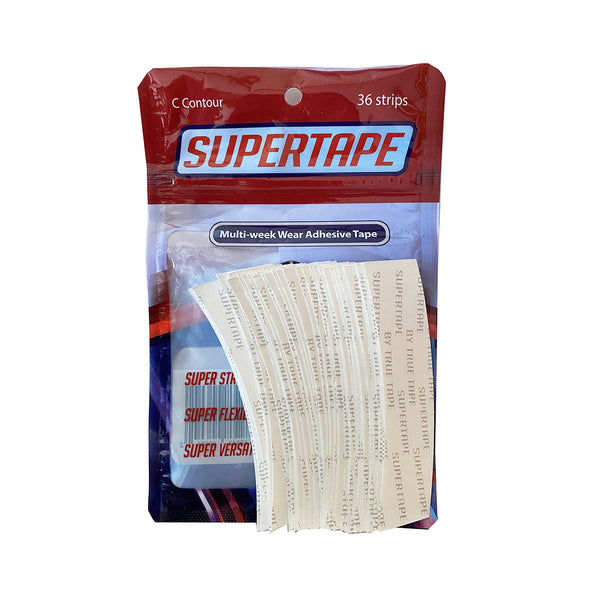 SuperTape Contour 36 Pieces-Double Side Lace Hair Piece Toupee Tape